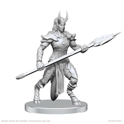 PRE-ORDER - Pathfinder Battles Deep Cuts: Vordine (Infantry Devil) & Pitborn Rogue - 1