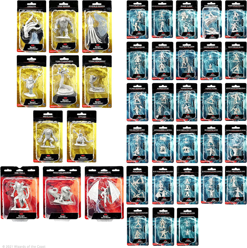 D&D Nolzur's Marvelous Minis Wave 14 Bundle