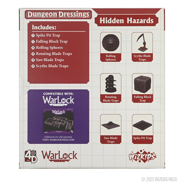WizKids Dungeon Dressings: Traps - Hidden Hazards