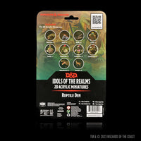 D&D Idols of the Realms: Scales & Tails - Reptile Den - 2D Set