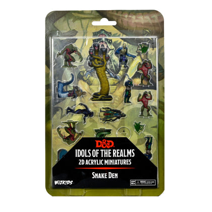 D&D Idols of the Realms: Scales & Tails - Snake Den - 2D Set - 1