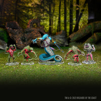 D&D Idols of the Realms: Scales & Tails - Snake Den - 2D Set