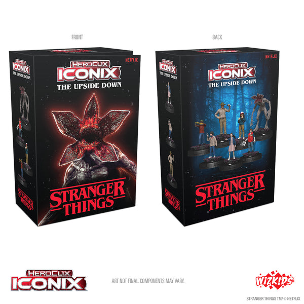 PRE-ORDER - Stranger Things HeroClix Iconix: The Upside Down – WizKids