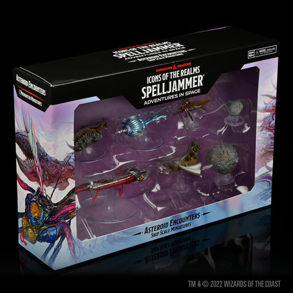 D&D Icons of the Realms: Spelljammer: Adventures in Space: Ship Scale - Asteroid Encounters - 2