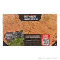 D&D Icons of the Realms: Desert Battle Mat