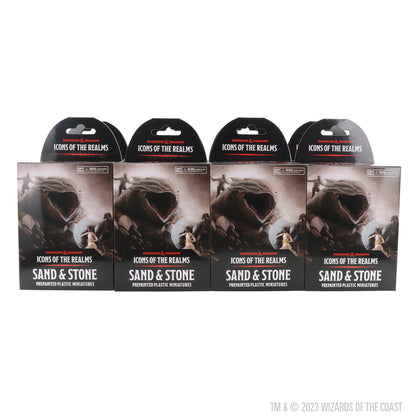 D&D Icons of the Realms: Sand & Stone - 8 ct. Booster Brick - 1