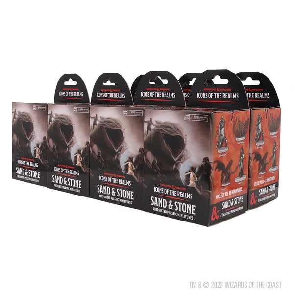 Wizkids D&D Icons Of The Realms – Wyvern – Miniature Prépeinte – Set 26 – Sand & Stone