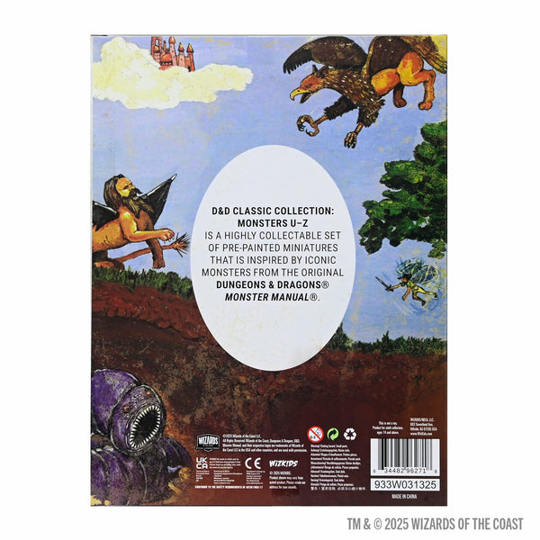 monsters z D&D Classic Collection: Monsters U-Z Boxed Set – WizKids