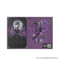 D&D Icons of the Realms: Black Dracolich Boxed Miniature (Gargantuan)