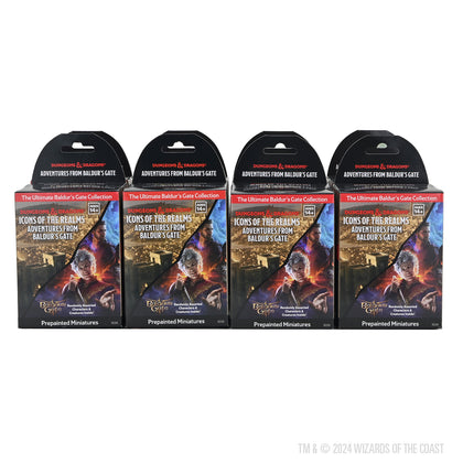 D&D Icons of the Realms: Adventures from Baldur's Gate - 8 ct. Booster Brick | Includes Characters from BG3 - 1