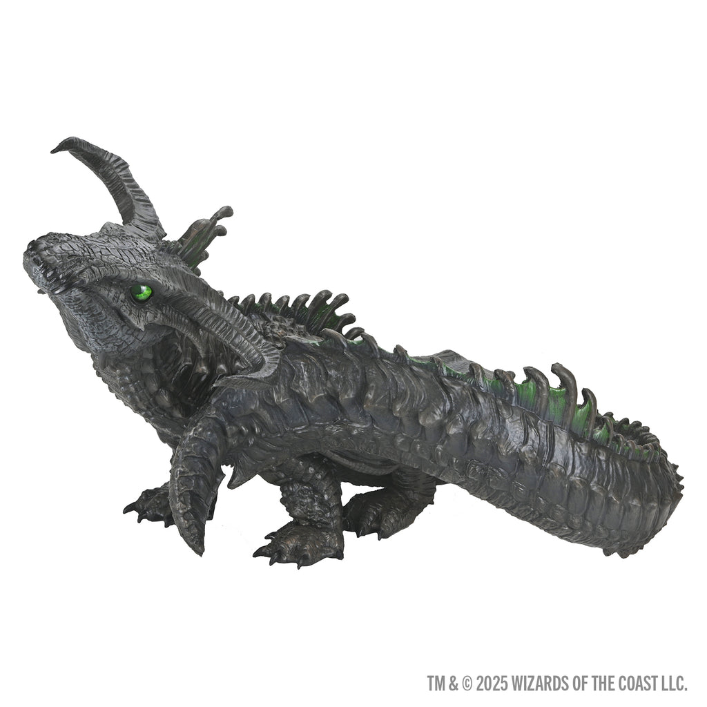 PRE-ORDER - D&D Replicas of the Realms: Black Dragon Wyrmling Foam Figure