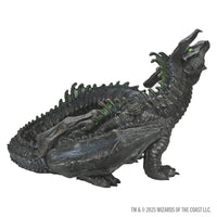 PRE-ORDER - D&D Replicas of the Realms: Black Dragon Wyrmling Foam Figure
