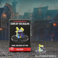 D&D Icons of the Realms: Mimic (Birthday Gift Box) Exclusive Miniature
