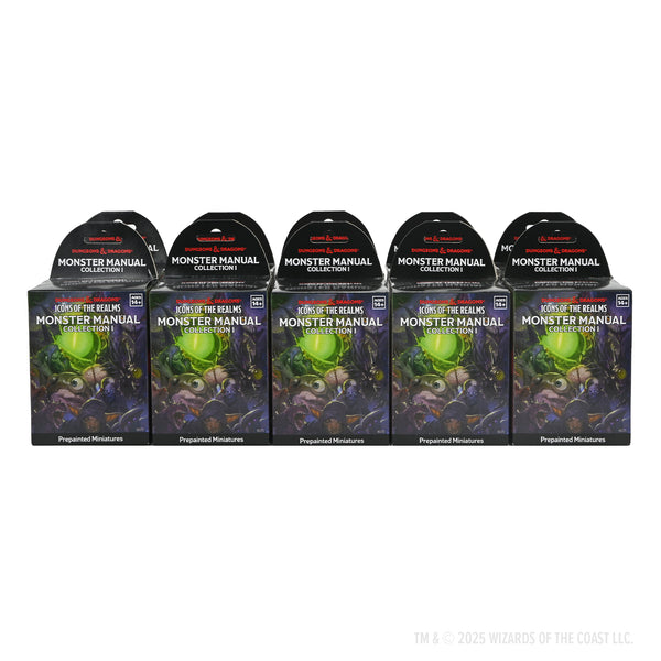 D&D Icons of the Realms: Monster Manual Collection I - 10 ct. Booster WizKids D&D Icons of the Realms: Monster Manual Collection I - 10 ct. Booster WizKids