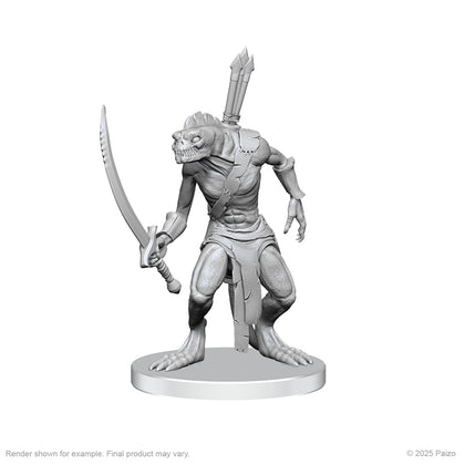 PRE-ORDER -Pathfinder Battles Deep Cuts: Xulgath Skirmisher & Stoneliege - 1