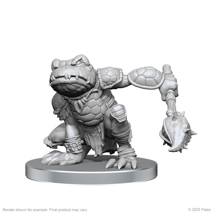 PRE-ORDER -Pathfinder Battles Deep Cuts: Boggard Scout & Castoroides - 1