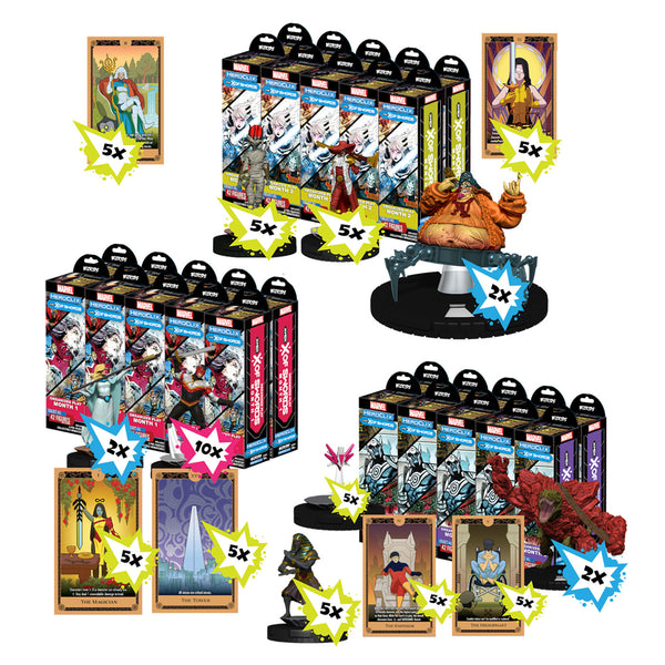 Marvel HeroClix:X-Men X of Swords Storyline OP Bundle – WizKids