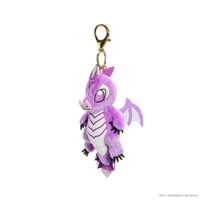 Dungeons & Dragons: 50th Anniversary Amethyst Wyrmling Plush Charm by Kidrobot
