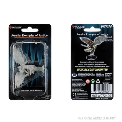 Magic the Gathering Unpainted Miniatures: Aurelia, Exemplar of Justice (Angel) - 1