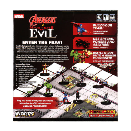 Marvel HeroClix Battlegrounds: Avengers vs Masters of Evil - 2