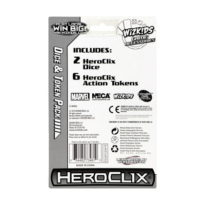 Marvel HeroClix: Avengers Black Panther and the Illuminati Dice & Token Pack - 2