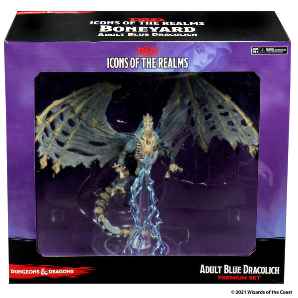 D&D Icons of the Realms Miniatures: Boneyard Premium Set - Blue