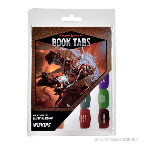 D&D Book Tabs: Player's Handbook – WizKids