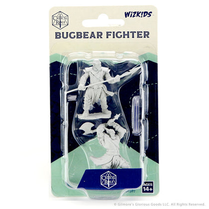 Critical Role Unpainted Miniatures: Bugbear Fighter Male - 1