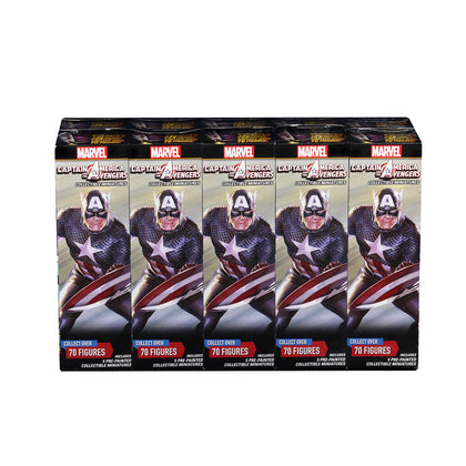 Marvel HeroClix: Captain America and the Avengers Booster Brick - 1