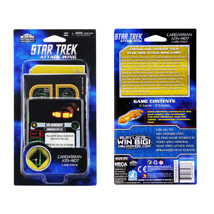 Star Trek: Attack Wing Card Pack - Cardassian ATR-4107