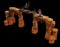 WarLock Tiles: Accessory - Dripstone Bridges