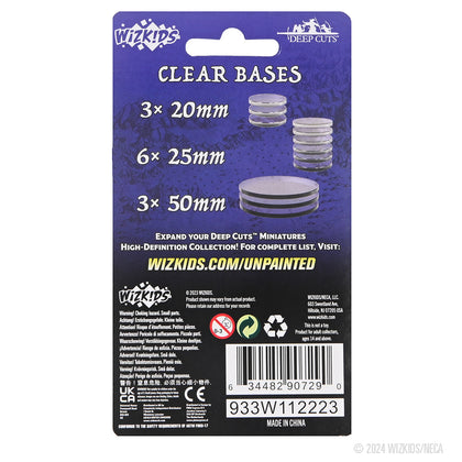 WizKids Deep Cuts: Clear Bases - 2