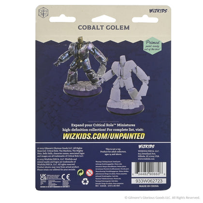 Critical Role Unpainted Miniatures: Cobalt Golem - 2