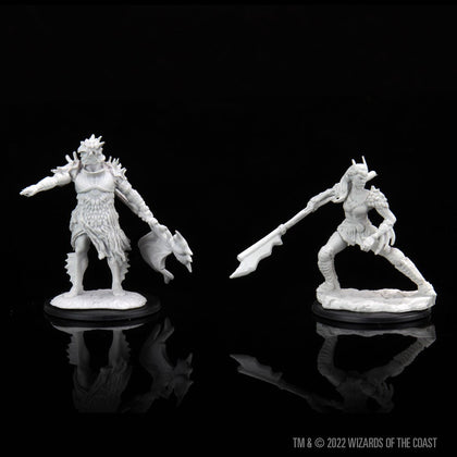 Magic: the Gathering Unpainted Miniatures - Coralhelm Commander & Halimar Wavewatch - 2