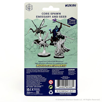 Critical Role Unpainted Miniatures: Core Spawn Emissary and Seer - 2