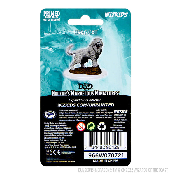 D&D Nolzur's Marvelous Miniatures: Crag Cat – WizKids
