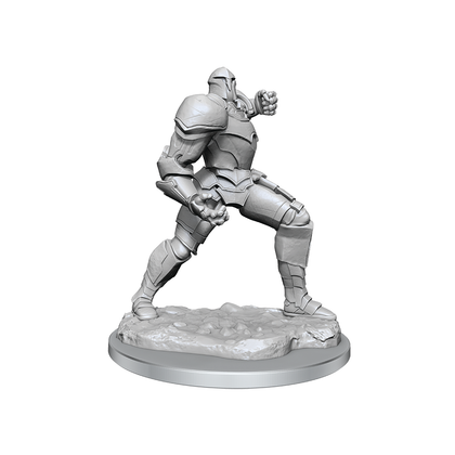 Critical Role Unpainted Miniatures: Platinum Golem - 1