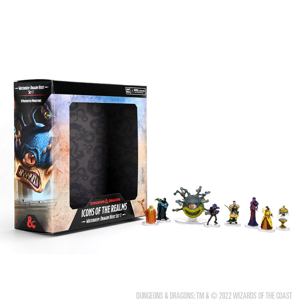 D&D Icons of the Realms: Waterdeep: Dragon Heist Box Set 1