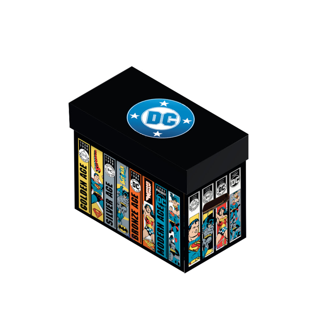 DC Short Comic Book Storage Box: Comic Shop Box (Bundle of 5)