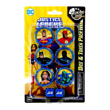 DC HeroClix: Justice League Unlimited Dice & Token Pack - 1