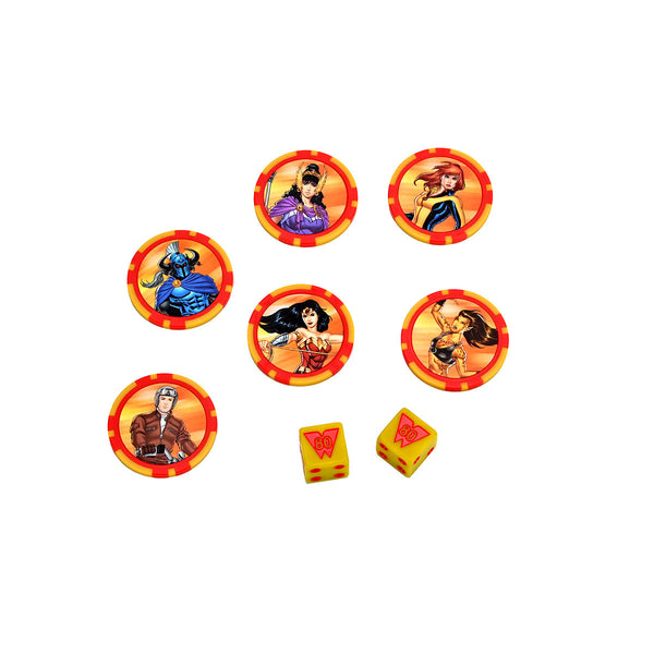 DC Comics HeroClix: Wonder Woman 80th Anniversary Dice and Token