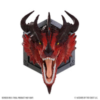 PRE-ORDER - D&D Replicas of the Realms: Red Dragon 12" Trophy Plaque