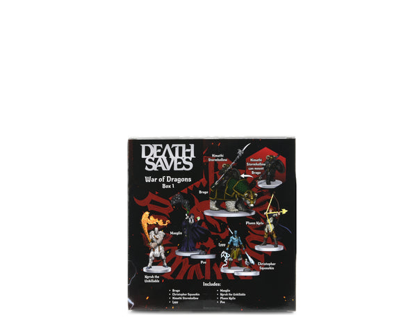 Death Saves: War of Dragons Box Set 1 – WizKids