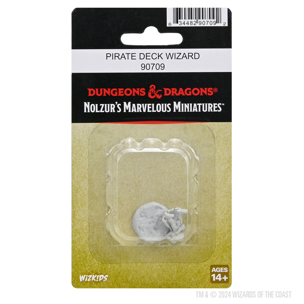 D&D  Nolzur's Marvelous Miniatures: Pirate Deck Wizard