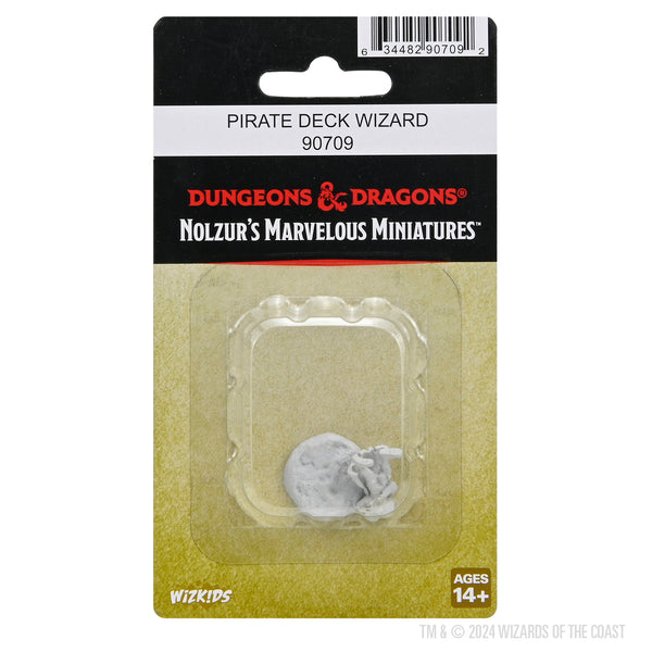 D&D Nolzur's Marvelous Miniatures: Pirate Deck Wizard – WizKids