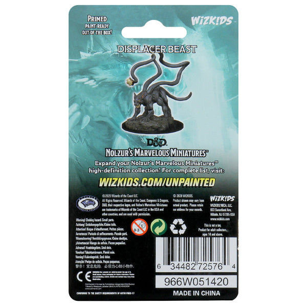 D&D Nolzur's Marvelous Miniatures: Displacer Beast – WizKids