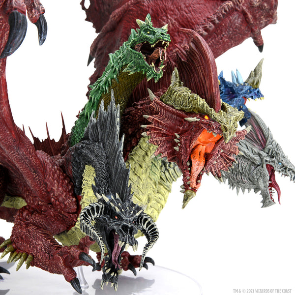 tiamat's monsters D&D Icons of the Realms Miniatures: Gargantuan Tiamat