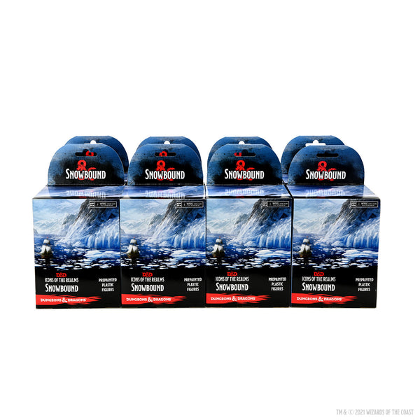 D&D Icons of The Realms Miniatures: Snowbound Booster Brick – WizKids