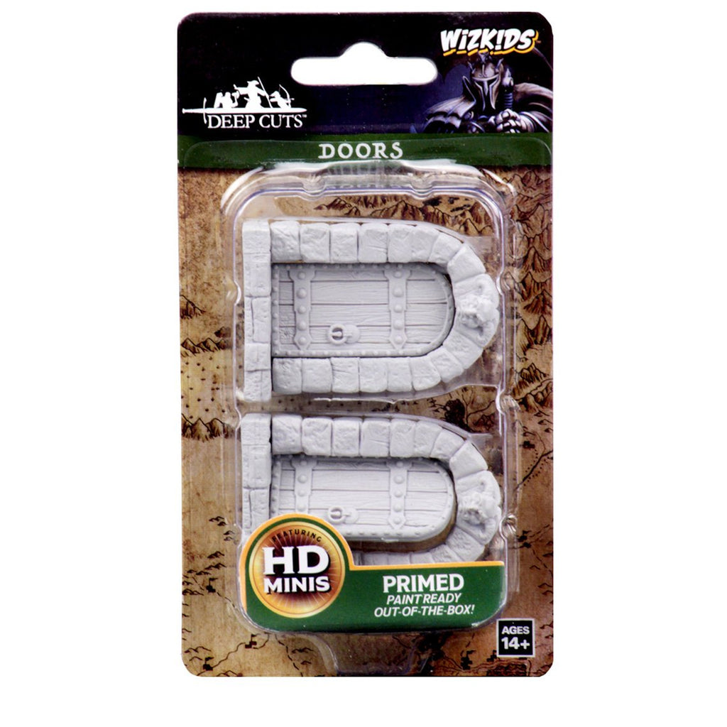 WizKids Deep Cuts Unpainted Miniatures: Doors