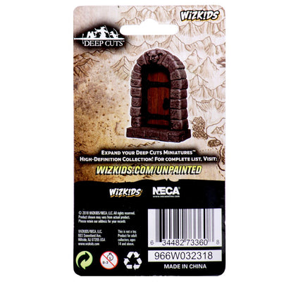 WizKids Deep Cuts Unpainted Miniatures: Doors - 2